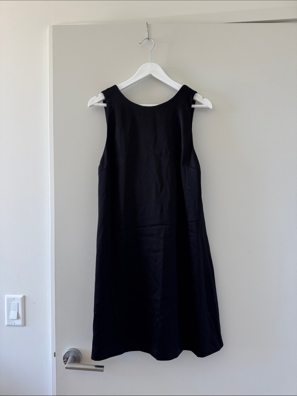 Alice + Olivia Cowl Back Mini Dress L